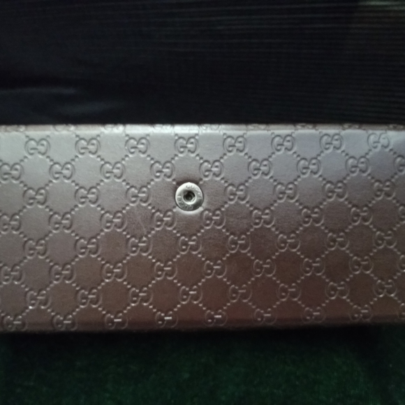 Gucci double g monogrammed trifold eyeglass case - Picture 6 of 10